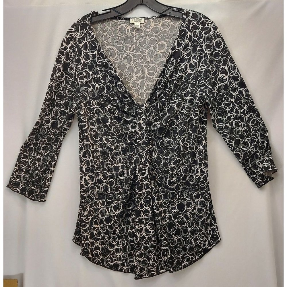 Nine West Separates L Ring Blouse -N1